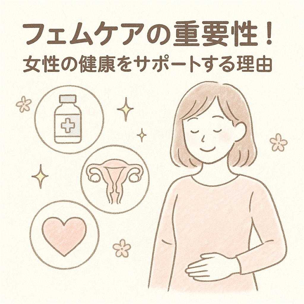 フェムケアの重要性！女性の健康をサポートする理由