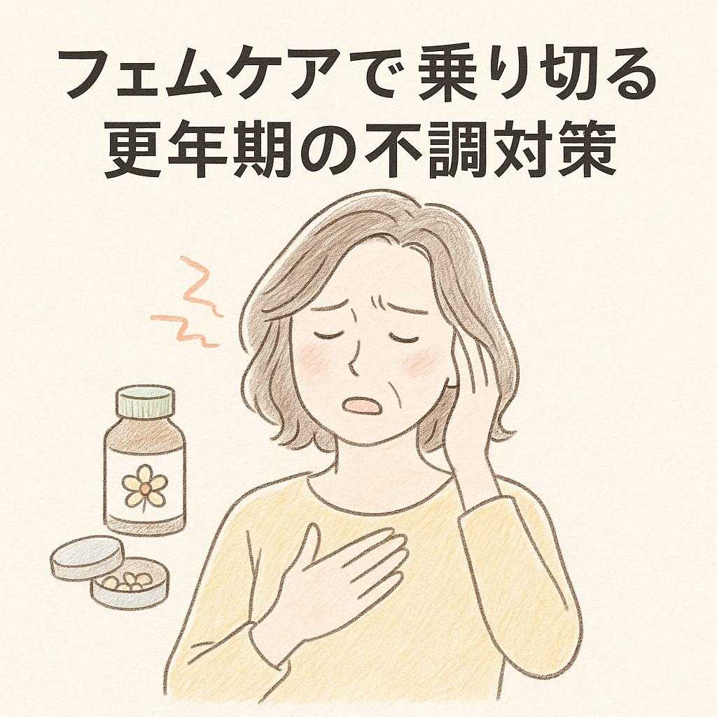 フェムケアで乗り切る更年期の不調対策