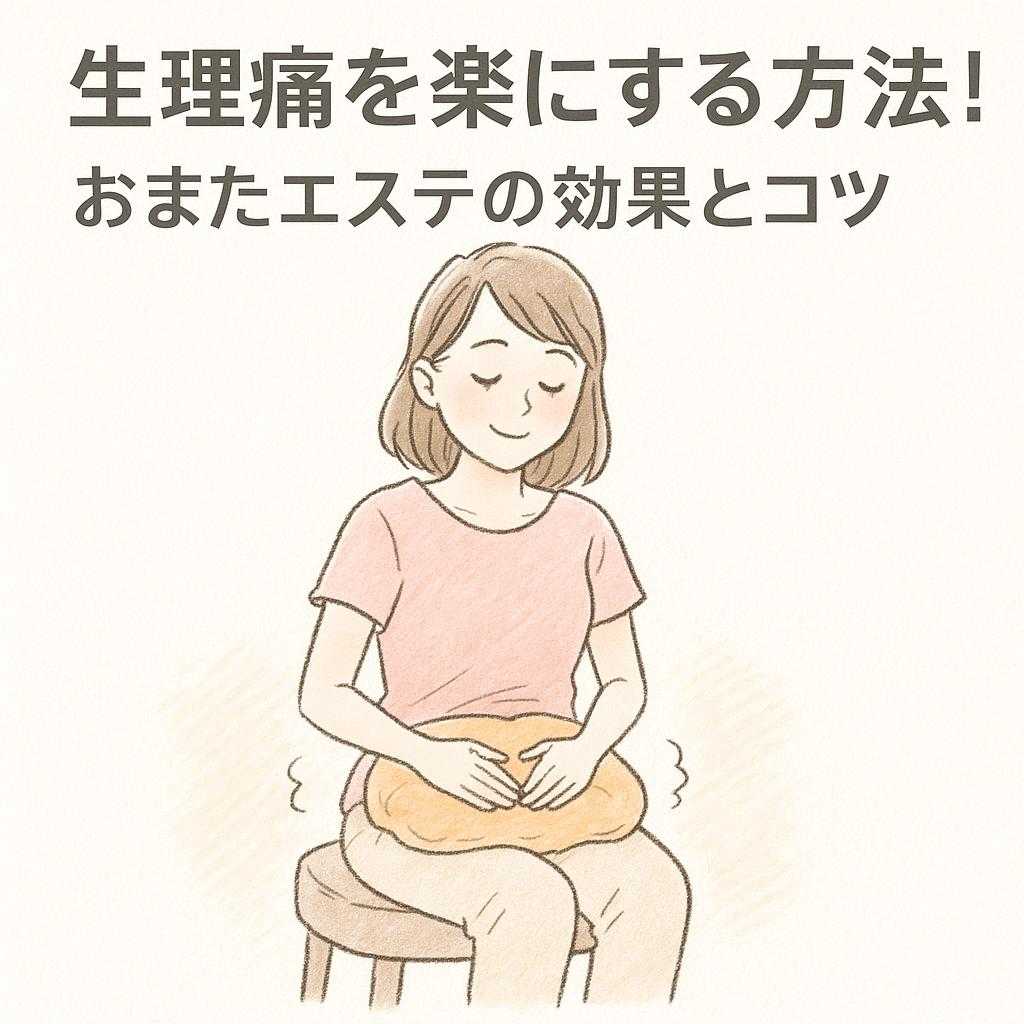 生理痛を楽にする方法！おまたエステの効果とコツ