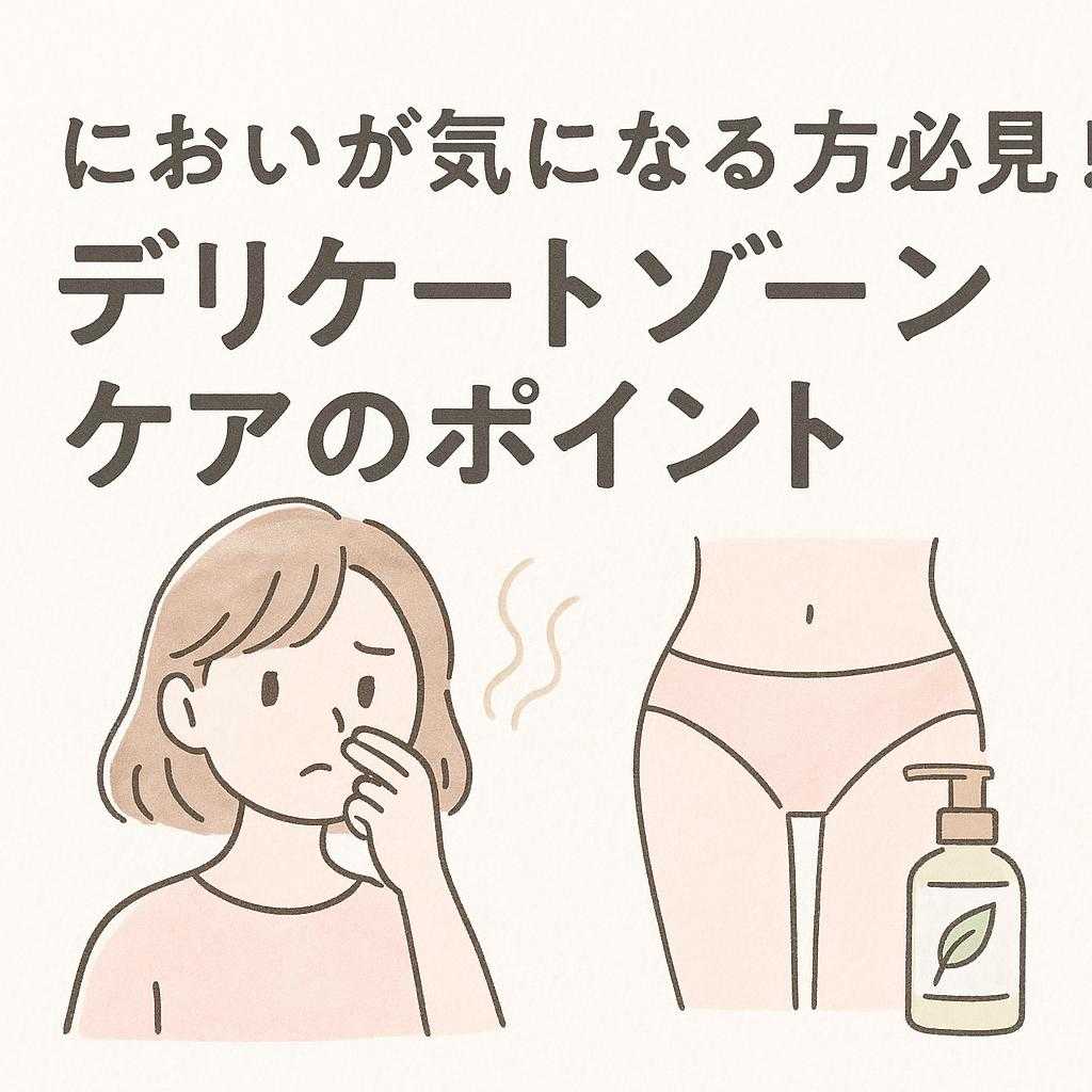 においが気になる方必見！デリケートゾーンケアのポイント