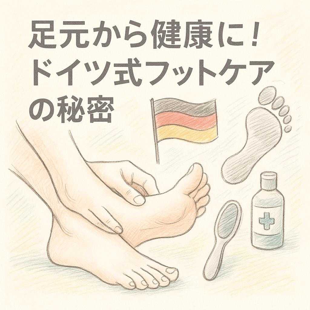 足元から健康に！ドイツ式フットケアの秘密