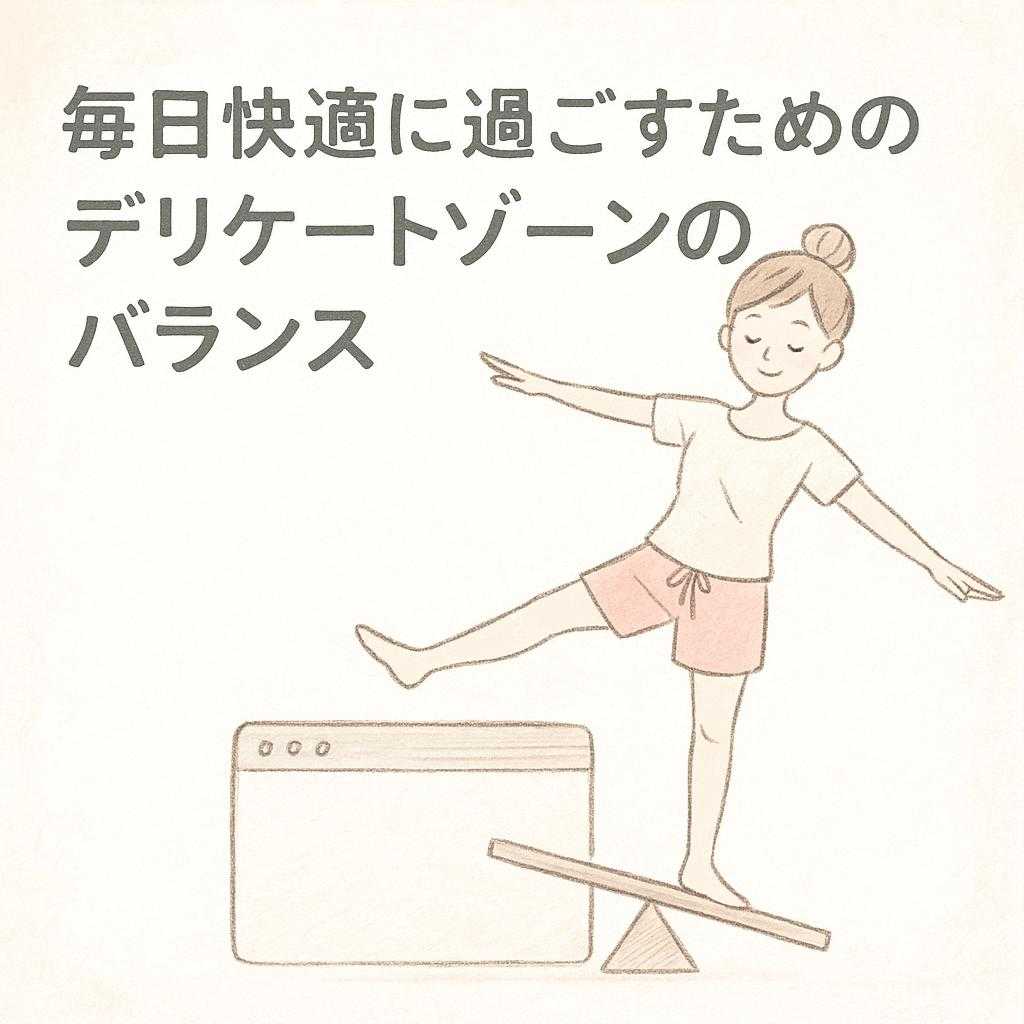 毎日快適に過ごすためのデリランス”デリケートゾーンのバランス”