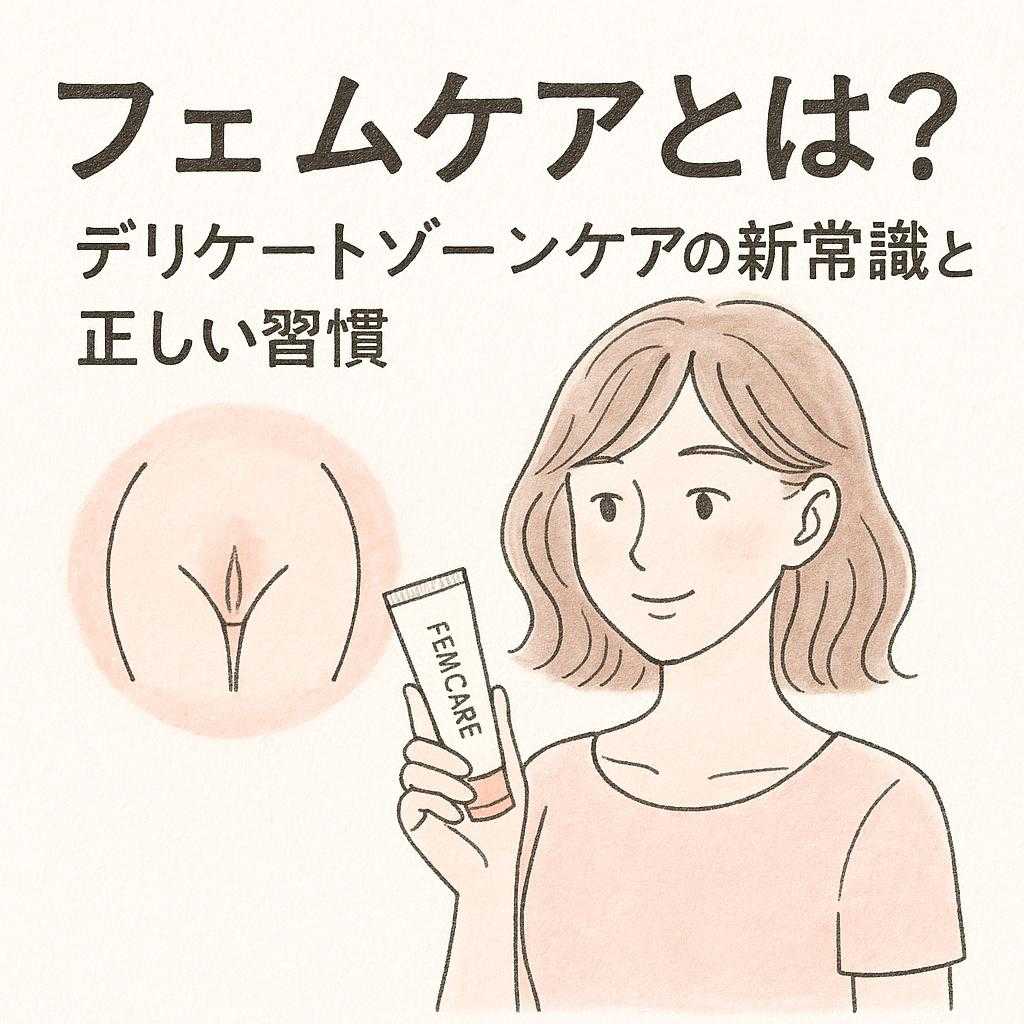 フェムケアとは？デリケートゾーンケアの新常識と正しい習慣