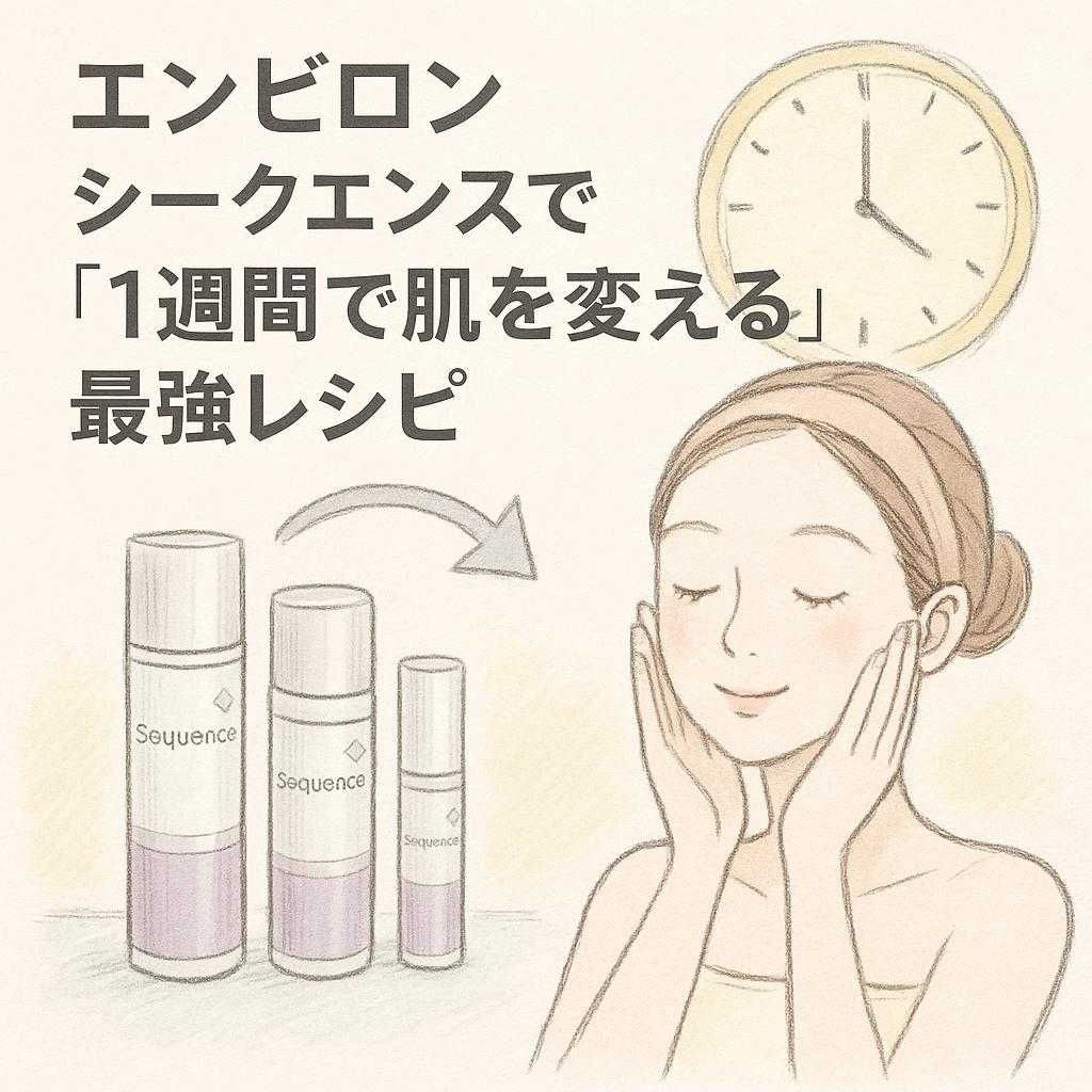 エンビロン｜シークエンスで「1週間で肌を変える」最強レシピ