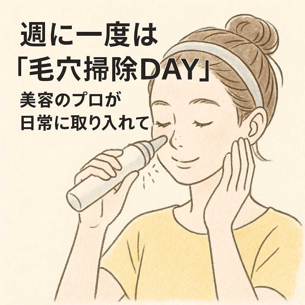 週に一度は"毛穴掃除DAY"。美容のプロが日常に取り入れて ...