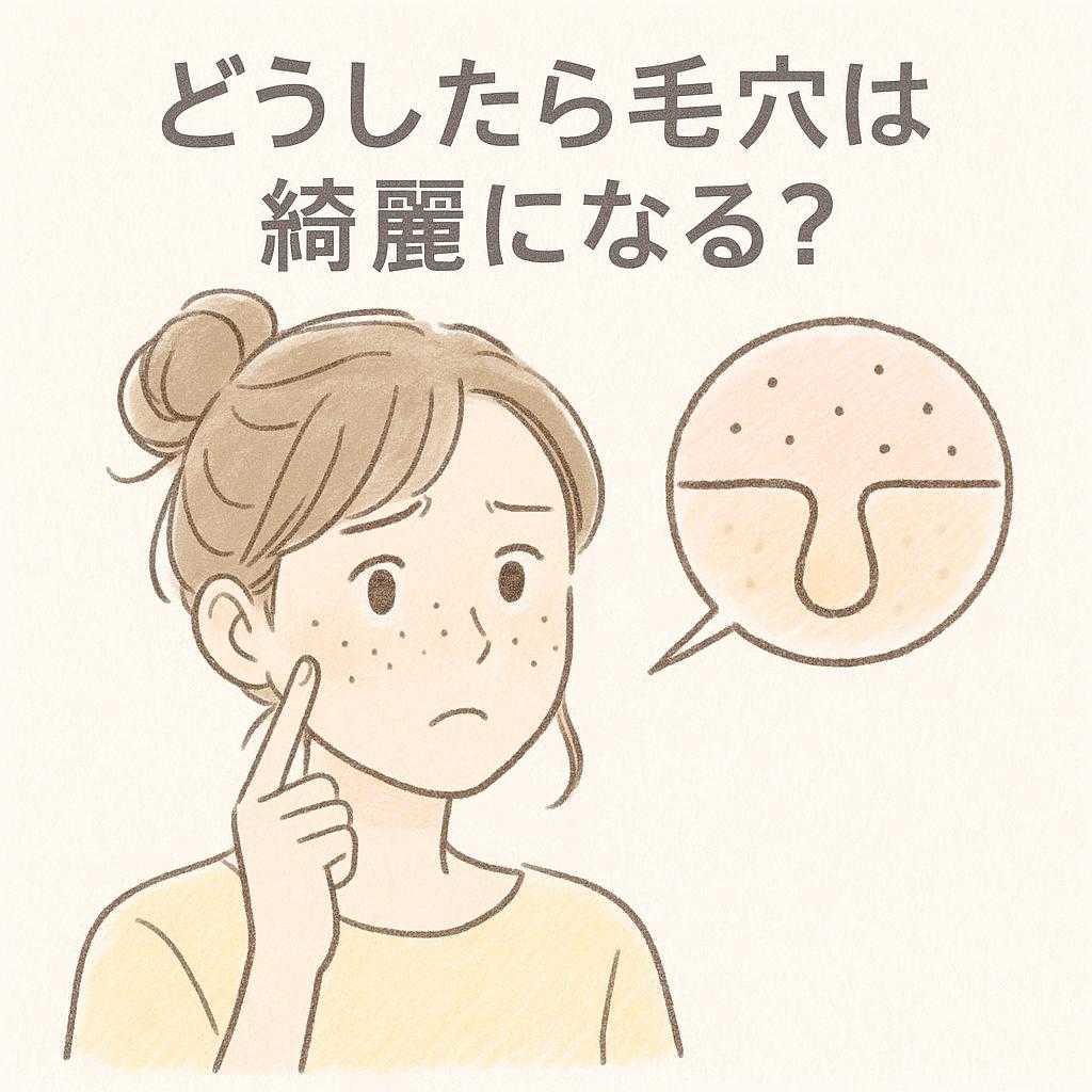 どうしたら毛穴は綺麗になる?