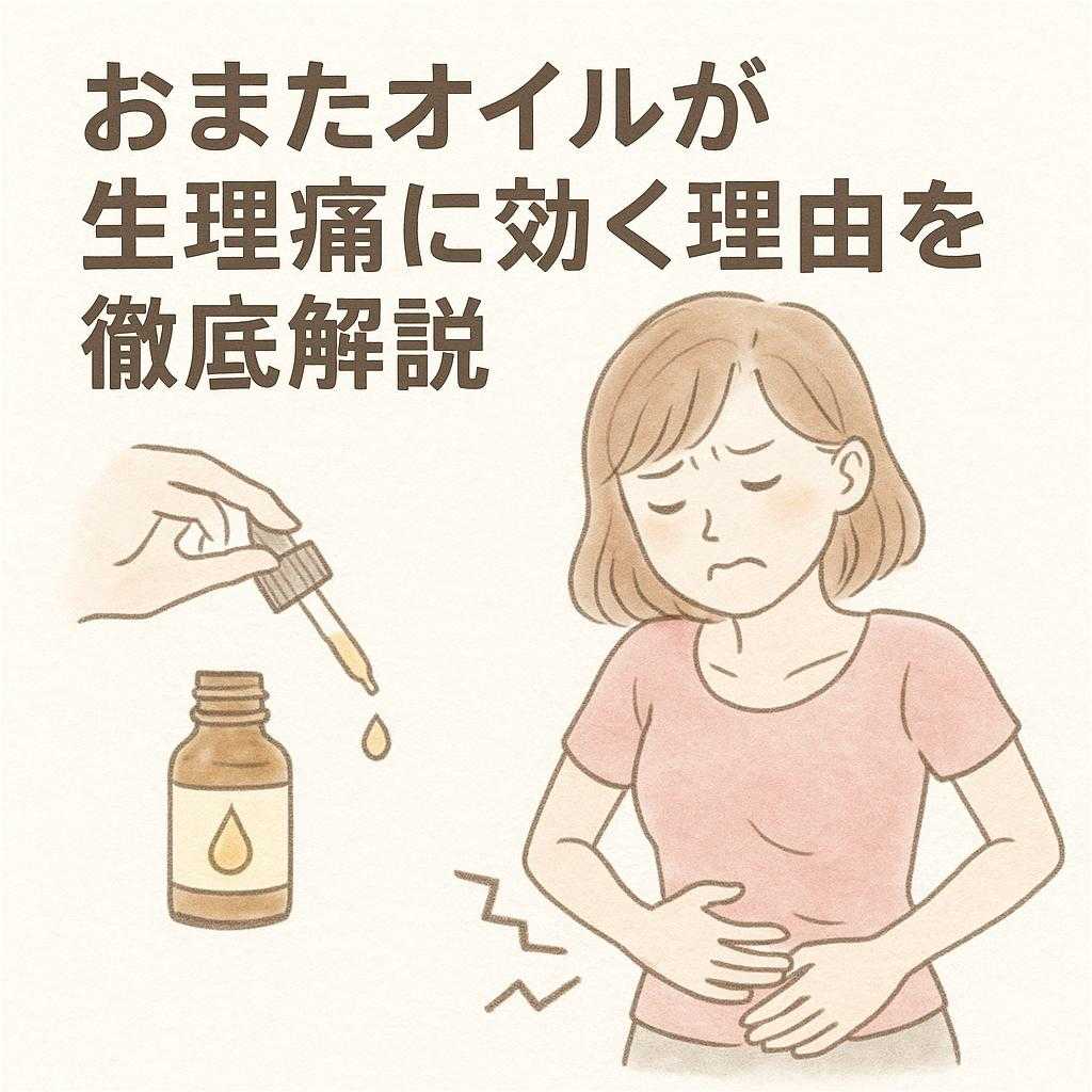 おまたオイルが生理痛に効く理由を徹底解説