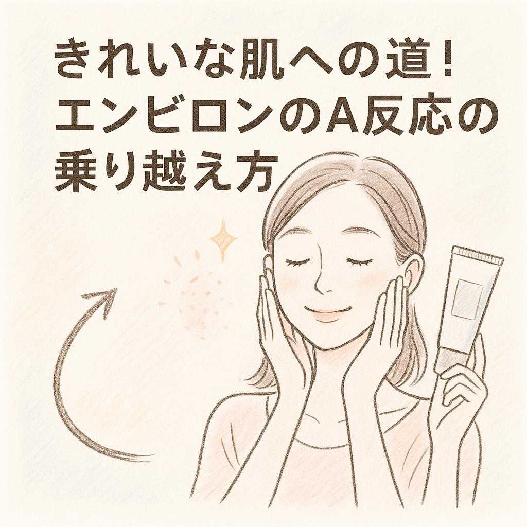 きれいな肌への道!エンビロンのA反応の乗り越え方