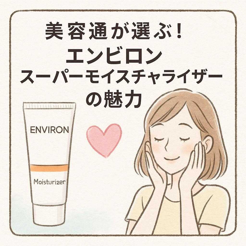 美容通が選ぶ!エンビロン スーパーモイスチャライザーの魅力