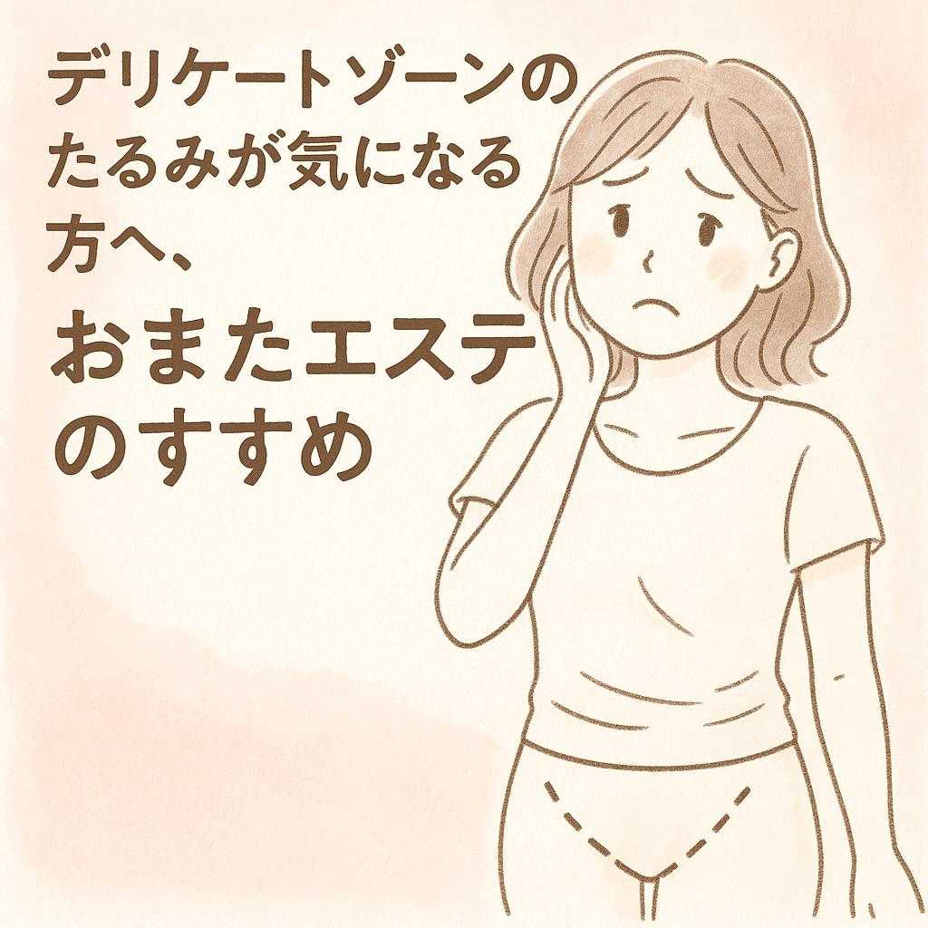 デリケートゾーンのたるみが気になる方へ、おまたエステのすすめ