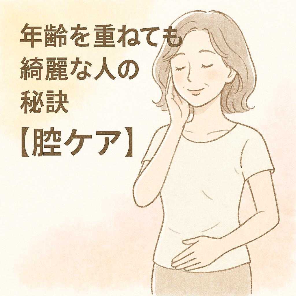 年齢を重ねても綺麗な人の秘訣【膣ケア】