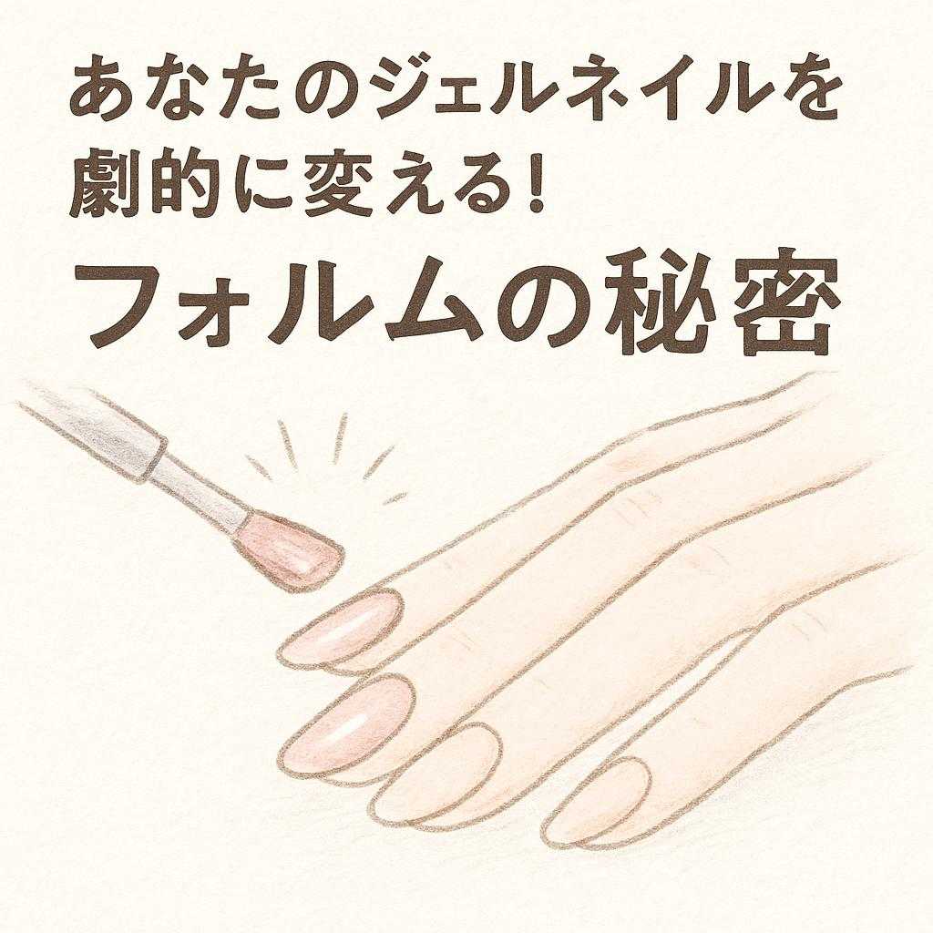 あなたのジェルネイルを劇的に変える!フォルムの秘密