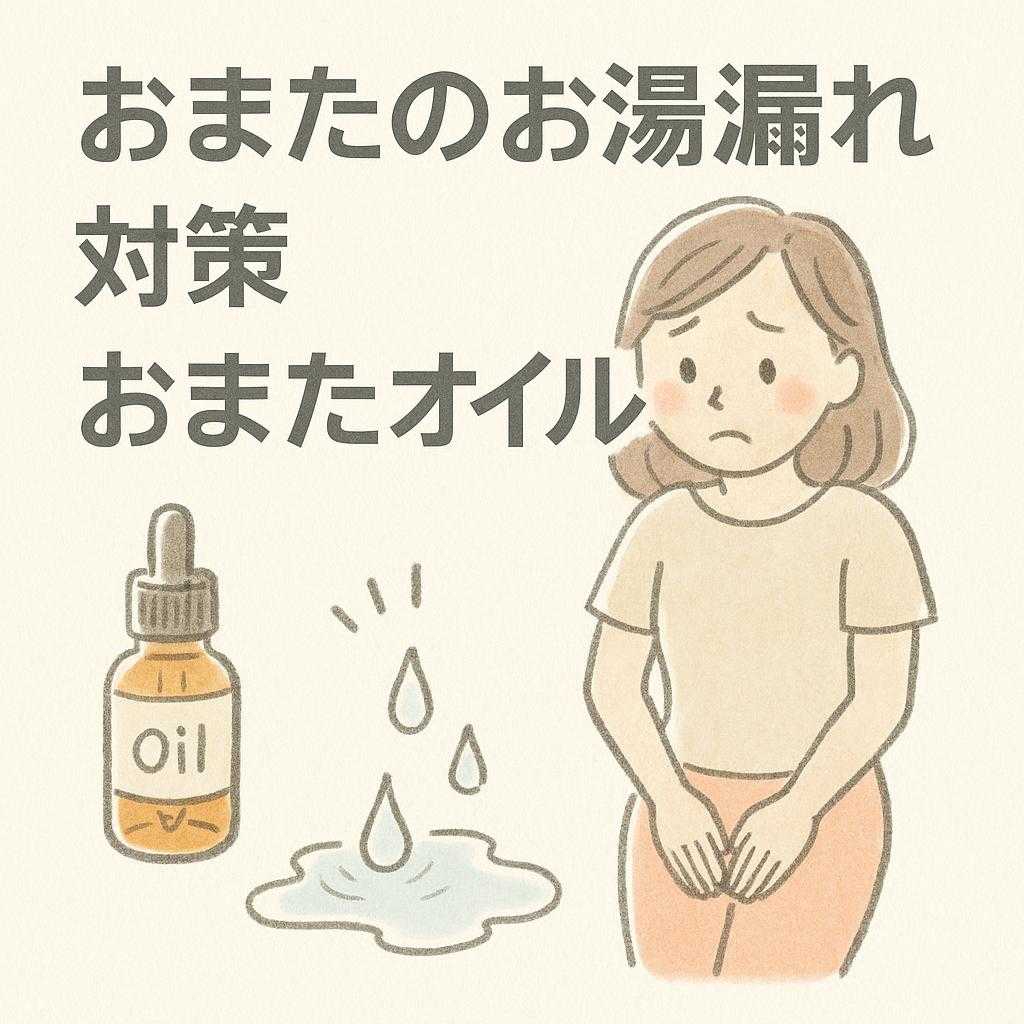 おまたのお湯漏れ　対策　おまたオイル