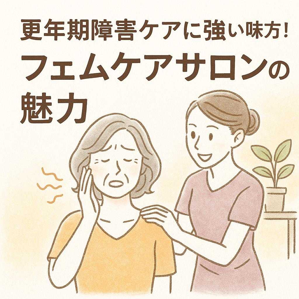 更年期障害ケアに強い味方！フェムケアサロンの魅力