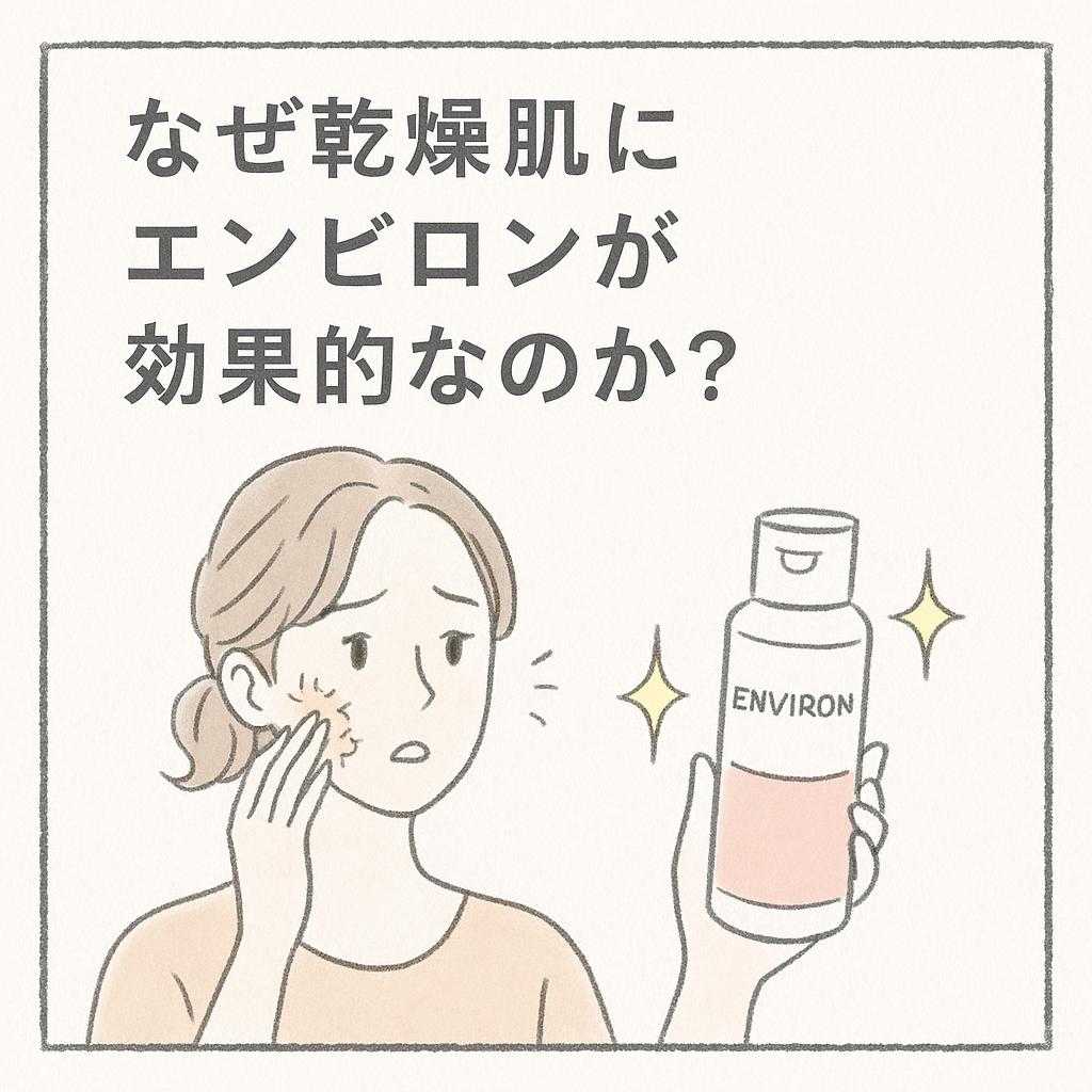 なぜ乾燥肌にエンビロンが効果的なのか？