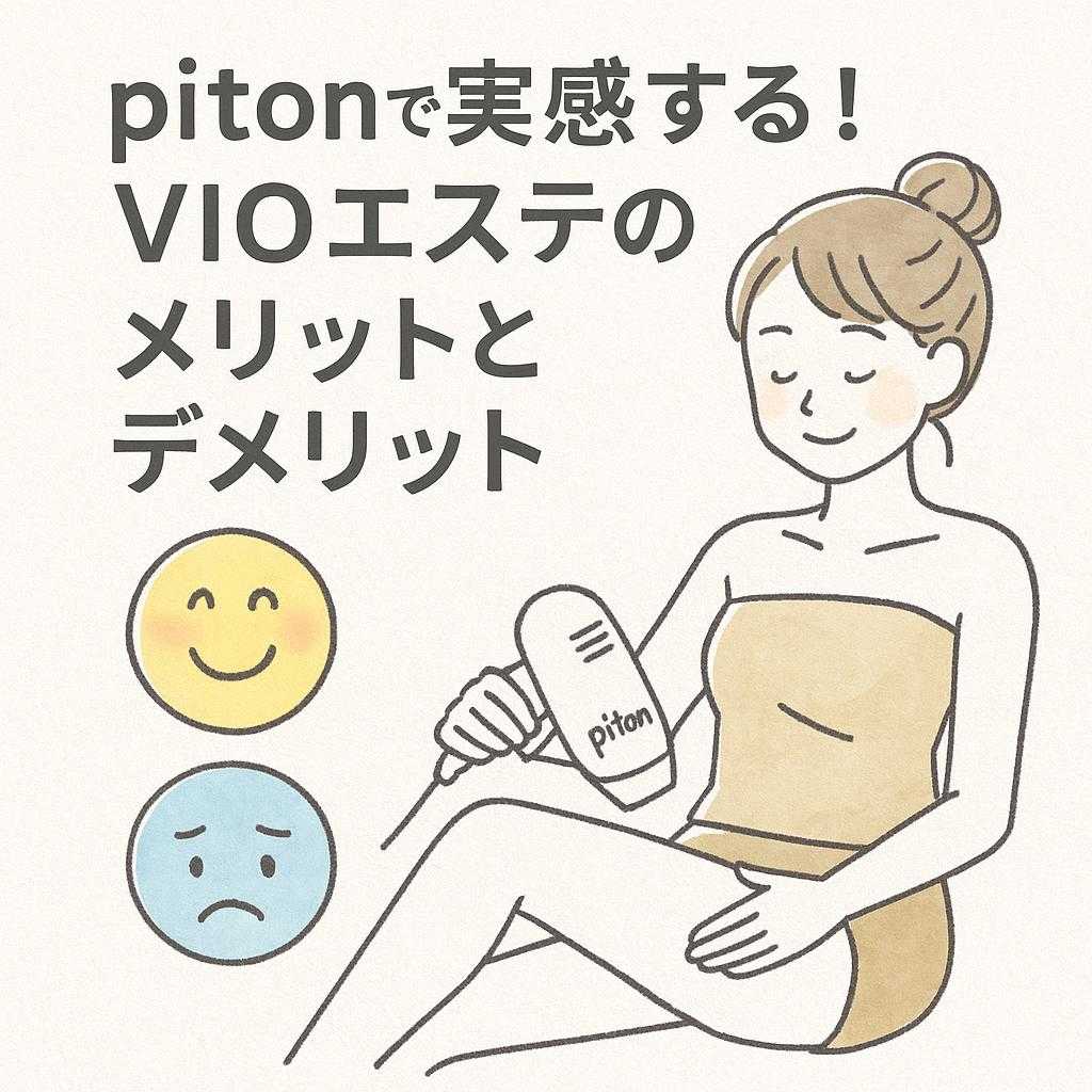 pitonで実感する！VIOエステのメリットとデメリット