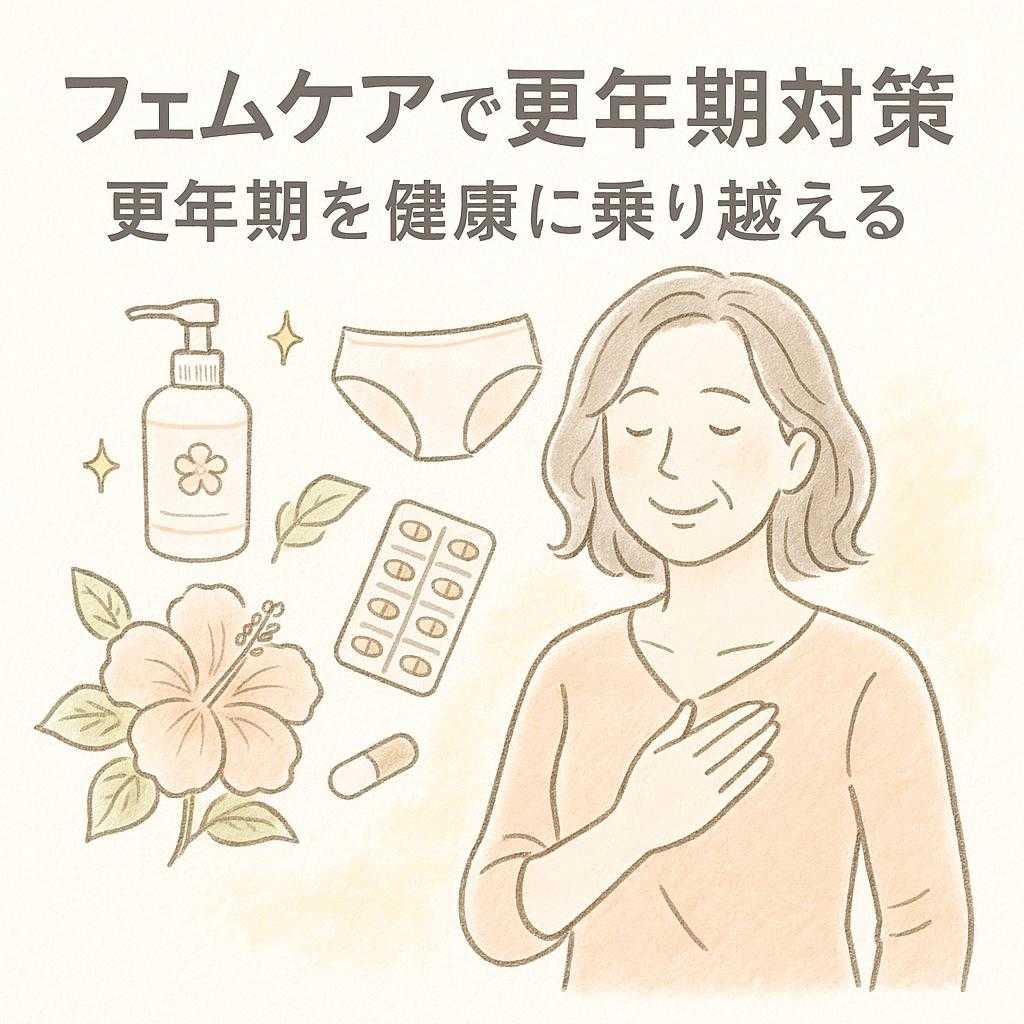 フェムケアで更年期対策 更年期を健康に乗り越える