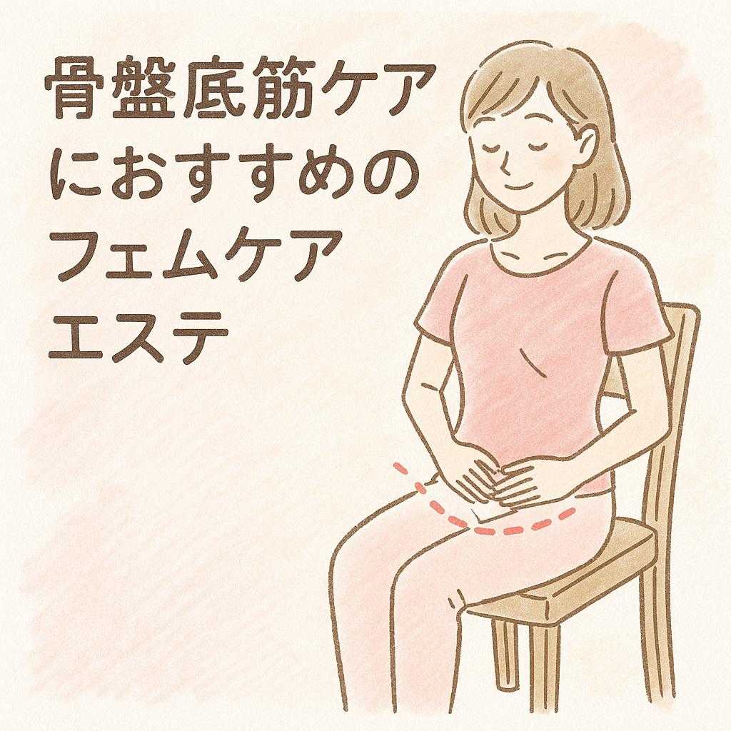 骨盤底筋ケアにおすすめのフェムケアエステ