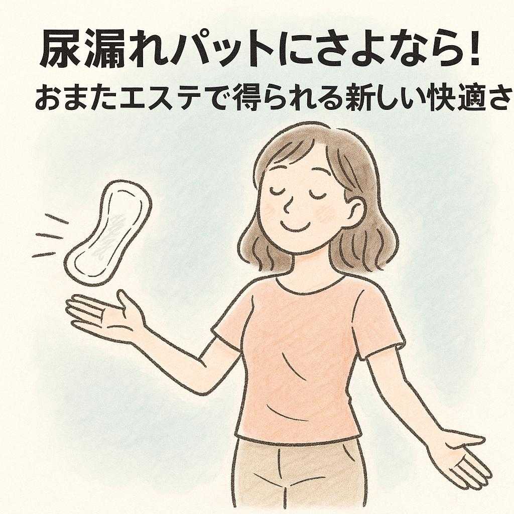 尿漏れパットにさよなら!おまたエステで得られる新しい快適さ