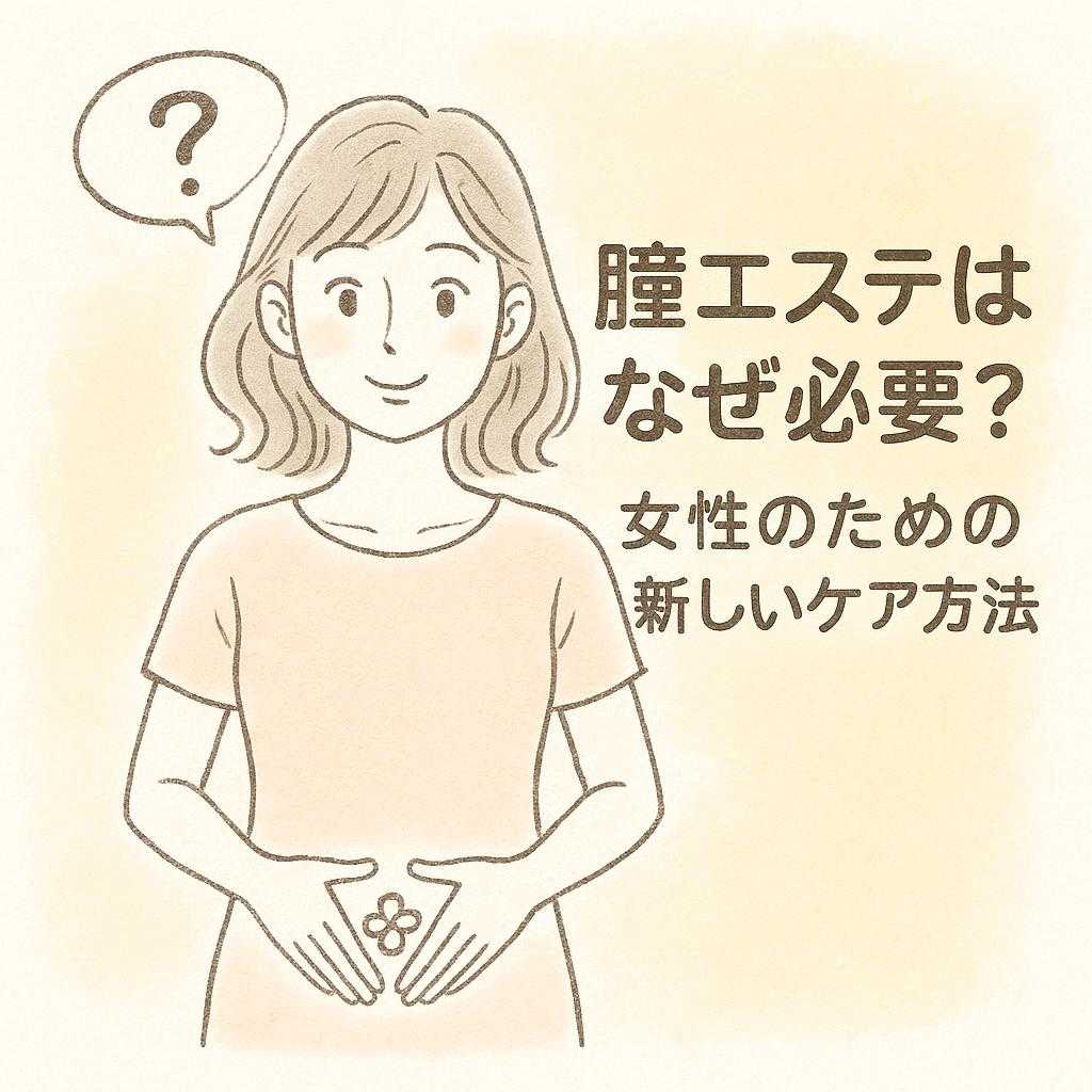 膣エステはなぜ必要？女性のための新しいケア方法