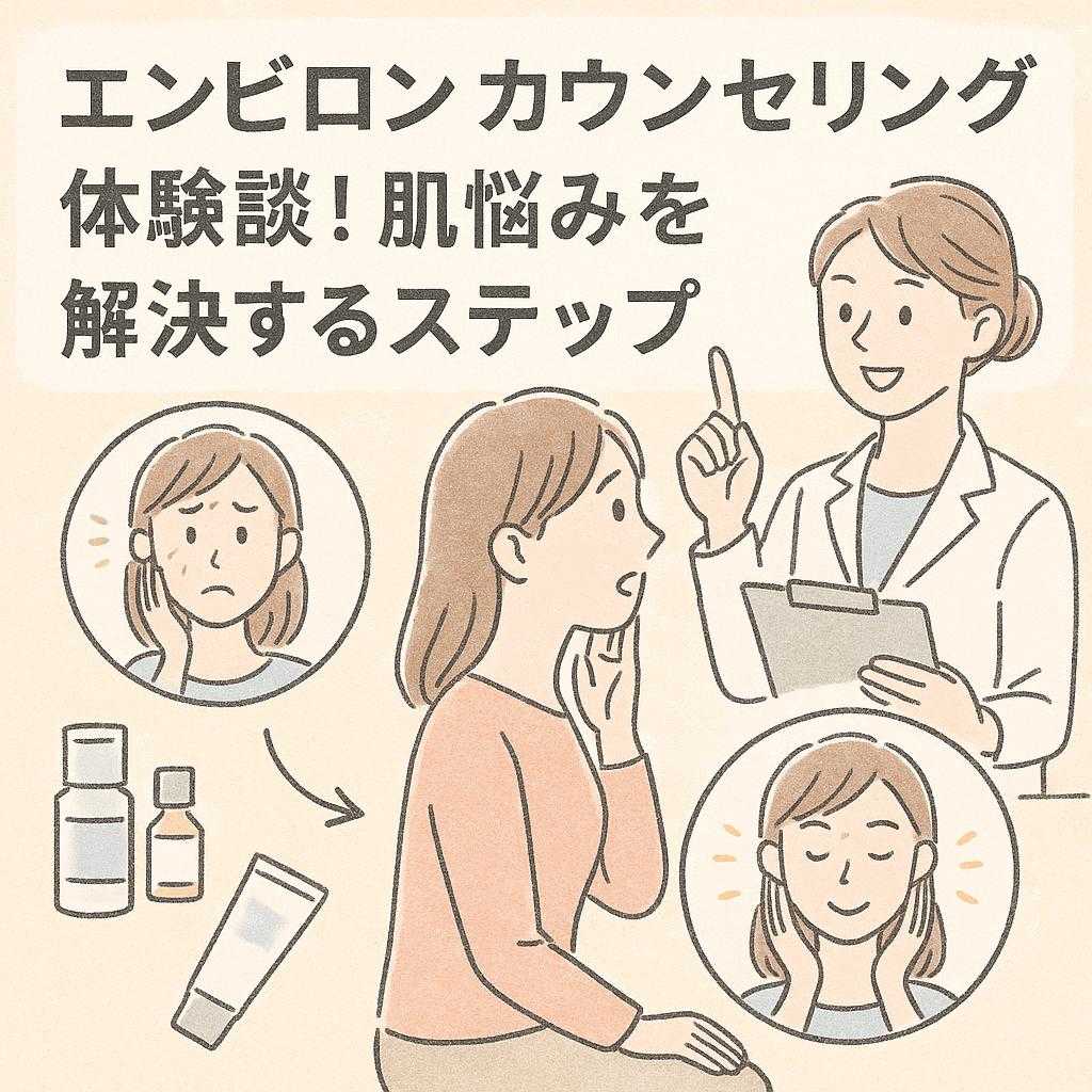 エンビロンカウンセリング体験談！肌悩みを解決するステップ