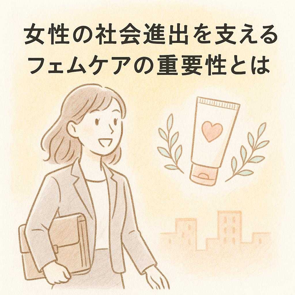 女性の社会進出を支えるフェムケアの重要性とは