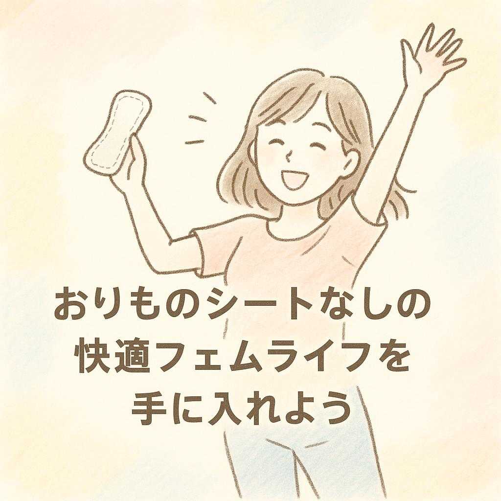 おりものシートなしの快適フェムライフを手に入れよう