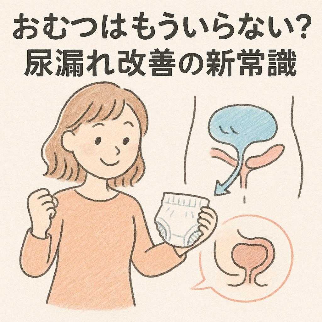 おむつはもういらない？尿漏れ改善の新常識