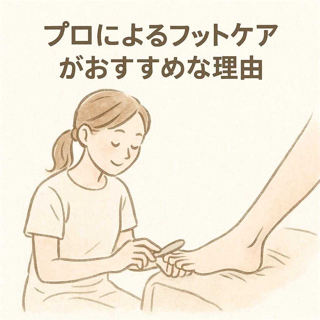 プロによるフットケアがおすすめな理由