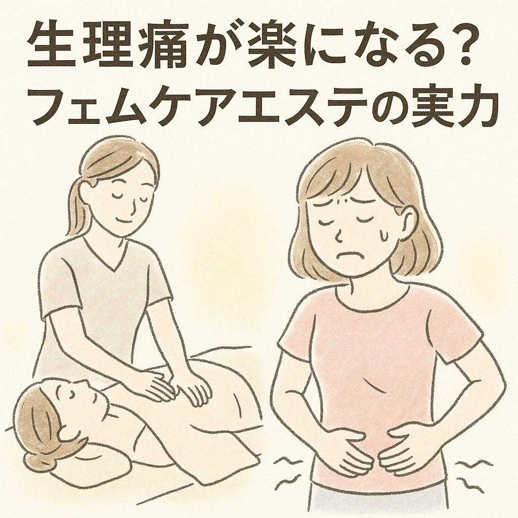 生理痛が楽になる？フェムケアエステの実力