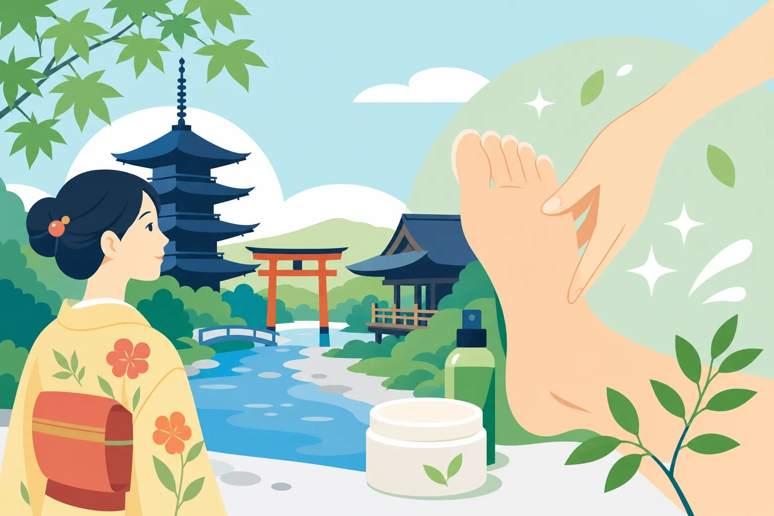 足の臭いケアを京都で|原因と自宅・サロンでの対策法