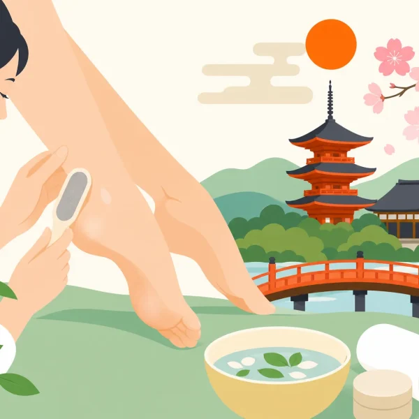 かかとの角質ケアは京都のサロンへ｜原因と選び方